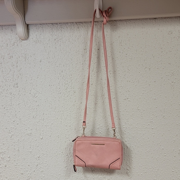 Source Unknown Handbags - Pink Wallet Crossbody Purse